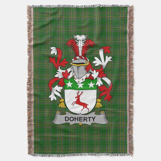 Couverture Irish Doherty ou O_Doherty Manteau d'armoiries Fam (devant Vertical)