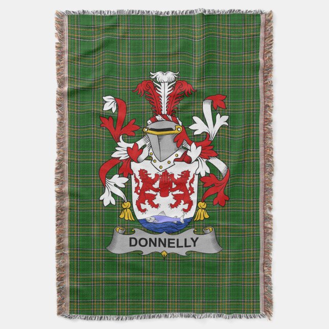 Couverture Irish Donnelly ou O_Donnelly Armoiries de la famil (devant Vertical)