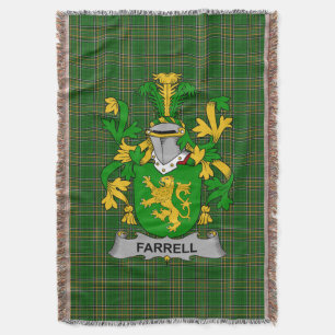 Couverture Irish Farrell ou O_Ferrell Armoiries de la famille