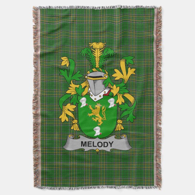 Couverture Irish Melody ou O_Moledy Coat of Arms Family Cres (devant Vertical)