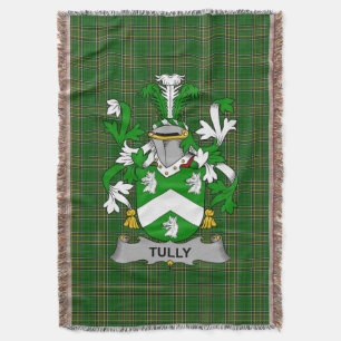 Couverture Irish Tuly ou McAtilla Coat of Arms Family Crest
