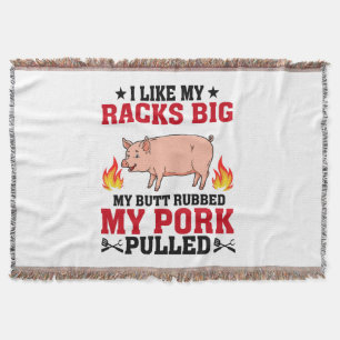 Couverture J'aime Mes Racks Gros BBQ, Citation Porc Fessier