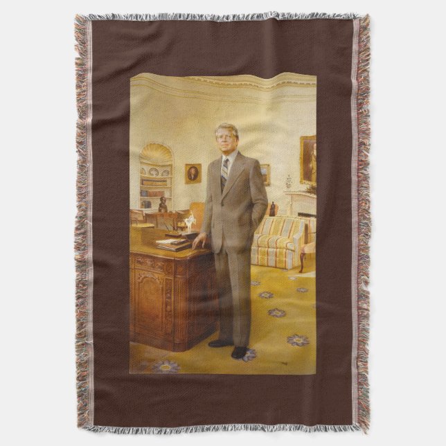 Couverture James Earl Carter peint le portrait du président a (devant Vertical)
