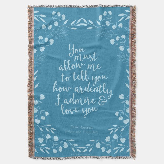 Couverture Jane Austen Fierté et préjugé Amour floral (devant Vertical)