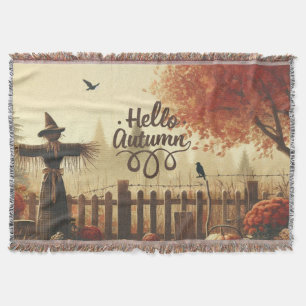 Couverture Jardin d'automne et épouvantail