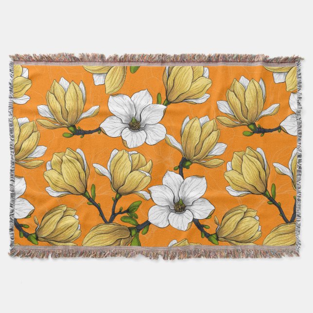 Couverture Jardin de Magnolia en jaune (Devant)