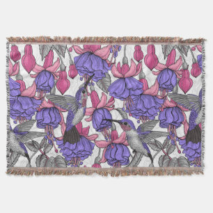 Couverture Jardin des colibris en rose et rose