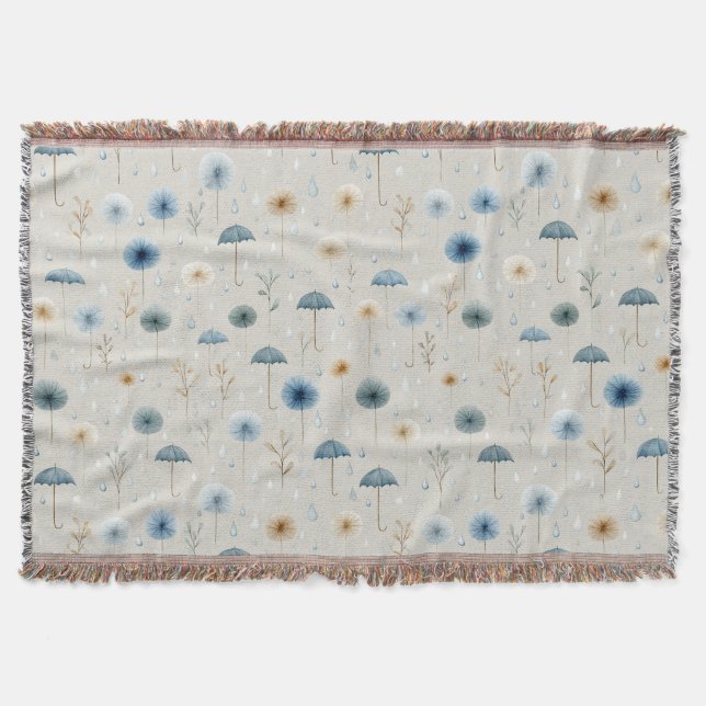 Couverture Jardin Floral de Pluie Serein (8) (Devant)
