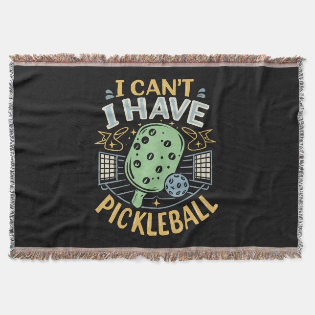 Couverture Je ne peux pas avoir de pickleball (Devant)