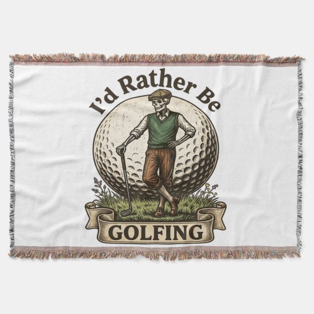 Couverture Je préférerais jouer au golf  (Devant)
