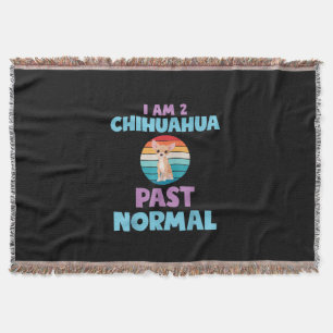 Couverture Je Suis 2 Chihuahua Passé Normal Chien Lover Maman