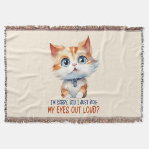 Couverture Je suis désolé, ai-je roulé les yeux dehors ? - Sa