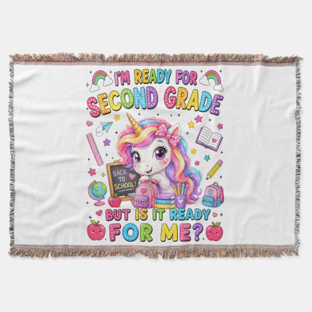 Couverture Je suis prêt pour la licorne de deuxième année Pre (Devant)