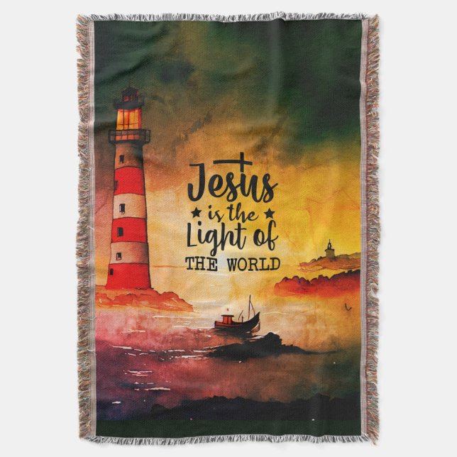 Couverture Jean 8 Jésus est la Lumière du Phare Mondial (devant Vertical)