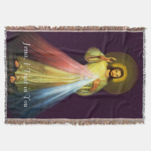 Couverture Jésus divin de Mercy Blanket