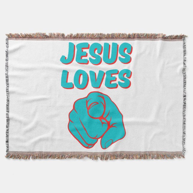 Couverture Jésus vous aime Citation basée sur la foi (Devant)