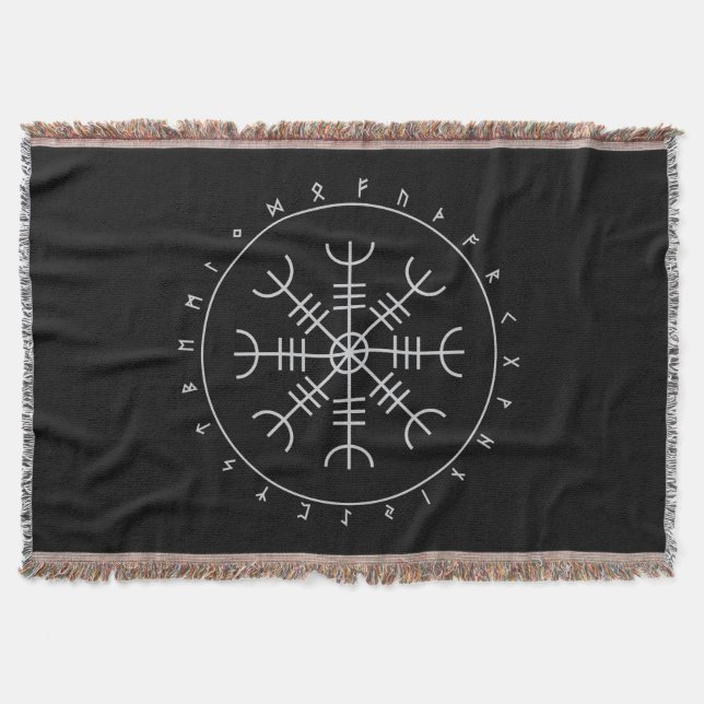 Couverture jetable en runes Aegishjalmr (Devant)