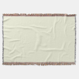 Couverture jetée beige