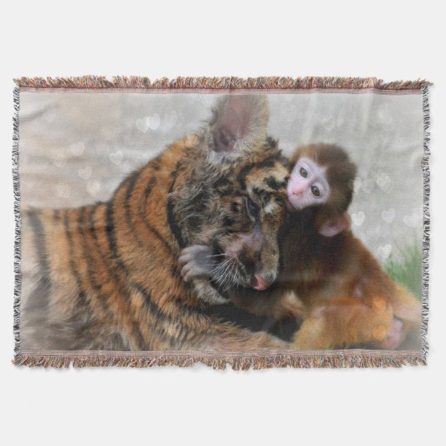Couverture Jeter la couverture/le singe et le tigre (Devant)