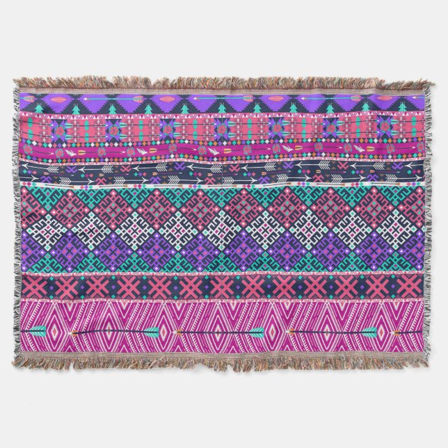 Couverture Jeter une couverture/Motif tribal (Devant)
