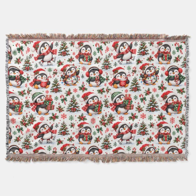 Couverture Joie des Fêtes de Noël de Pingouin (Devant)
