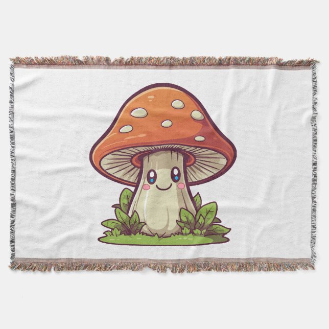 Couverture Joli style kawaii, Cueillette de champignons (Devant)
