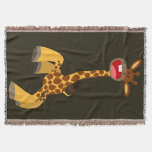 Jolie Giraffe Danseuse Cartoon