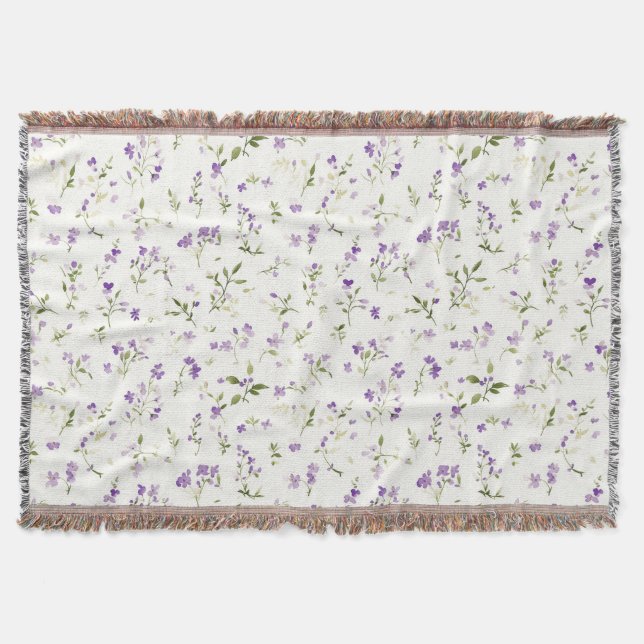 Couverture Jolies Fleurs de Lavande (Devant)