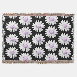 Couverture Jolies pâquerettes violettes à points