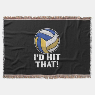 Couverture Joueur de volley-ball Je Frapperais Ça