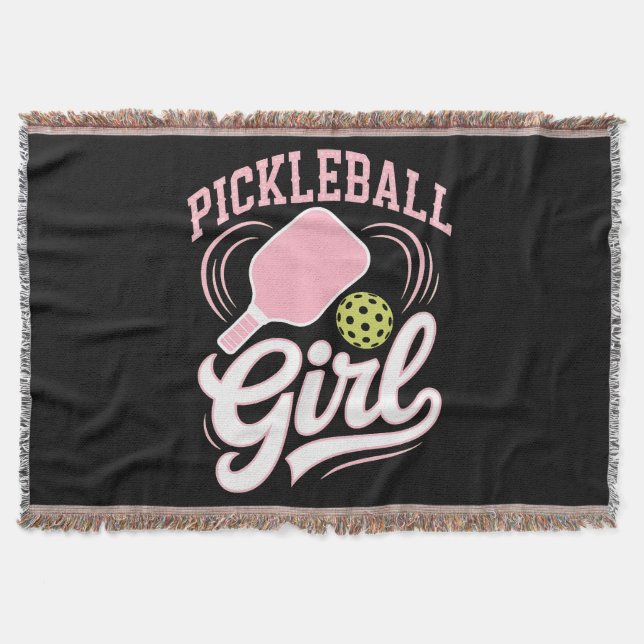 Couverture Joueuse de pickleball fille (Devant)