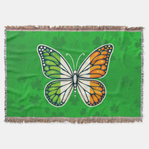 Couverture Jour de la Saint-Patrick papillon irlandais