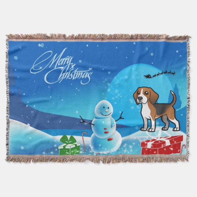 Couverture Joyeux Beagle de Noël (Devant)