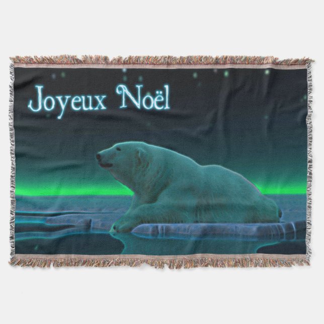 Couverture Joyeux Noё l - Ours polaire à bordure de glace (Devant)