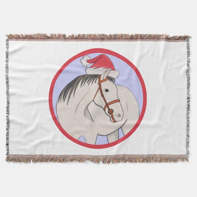 Couverture Joyeux Noël Cheval (Devant)