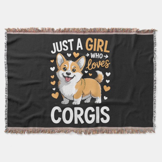Couverture Juste Une Fille Qui Aime Les Corgis (Devant)