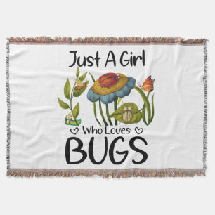 Couverture Juste une fille qui aime les insectes