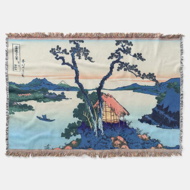 Couverture Katsushika Hokusai - Lac Suwa dans la province de  (Devant)
