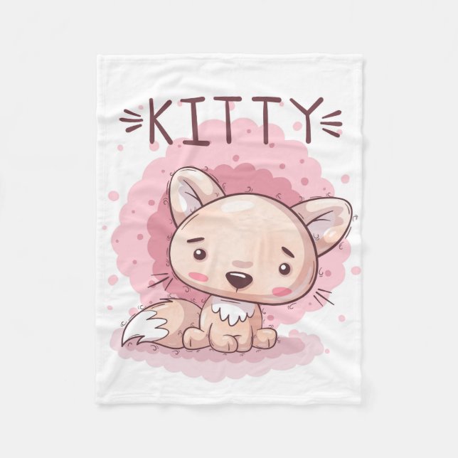 Couverture Kitty Fleece (Devant)