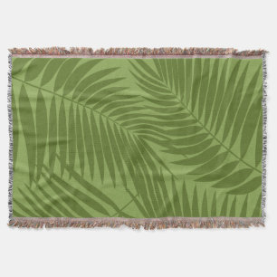 Couverture Kona Palms Hawaiian Leaf Tropical