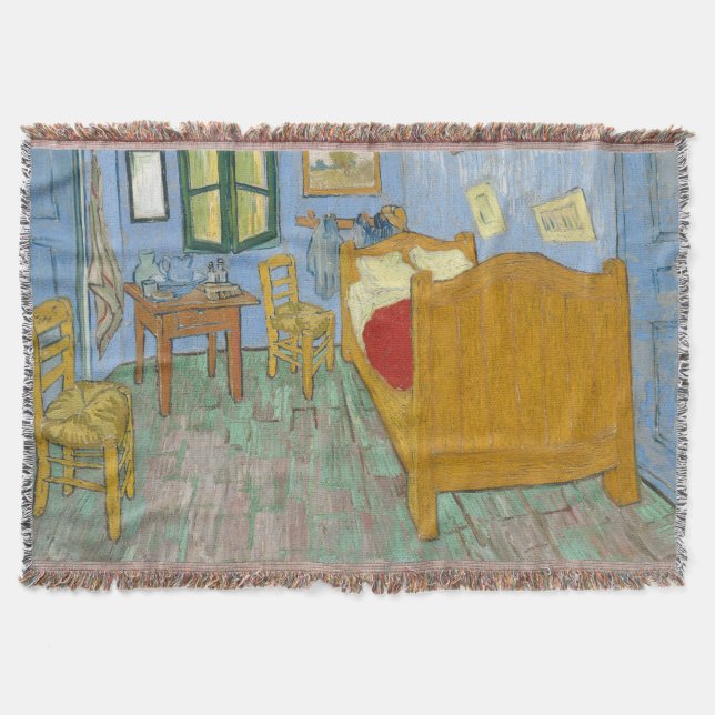 Couverture La Chambre de Van Gogh à Arles - Jaune et Bleu Cla (Devant)