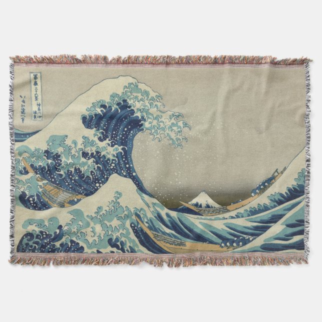 Couverture La Grande Vague au large de Kanagawa par Hokusai (Devant)