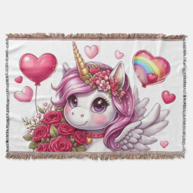 Couverture La mignonne Saint Valentin licorne (Devant)
