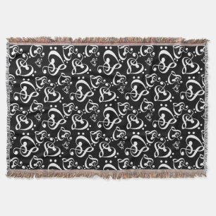 Couverture La musique blanche noire note les coeurs bas de