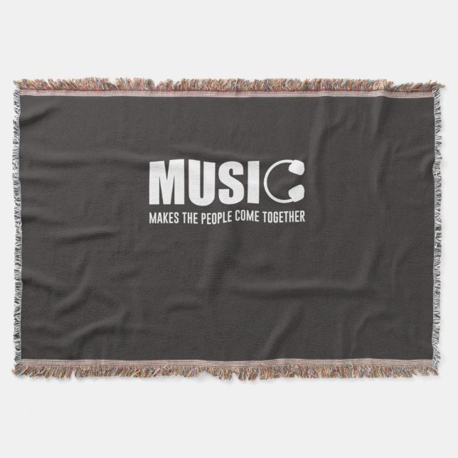 Couverture La Musique Rassemble Les Gens (Devant)