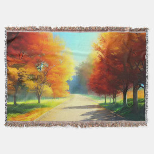 Couverture La nature Les arbres d'automne dans la forêt