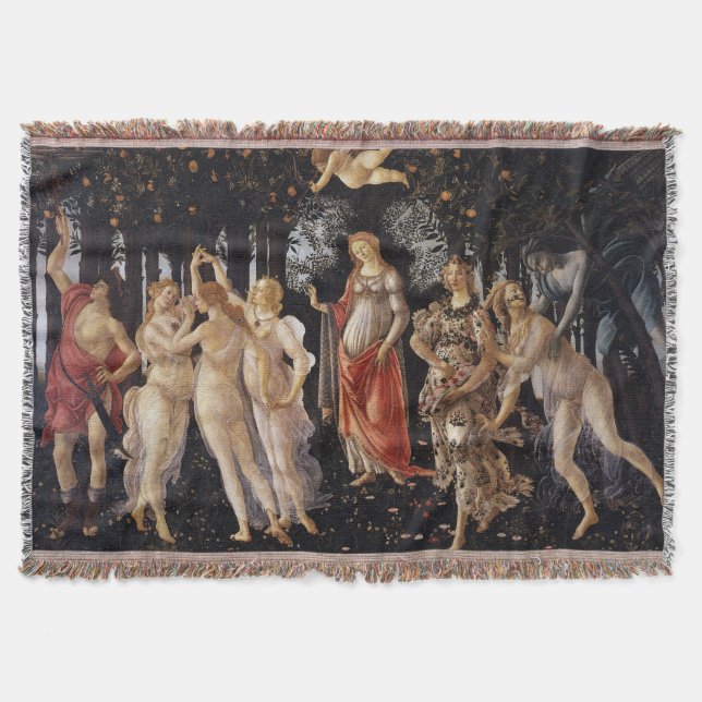 Couverture La Primavera (printemps) par Sandro Botticelli (Devant)