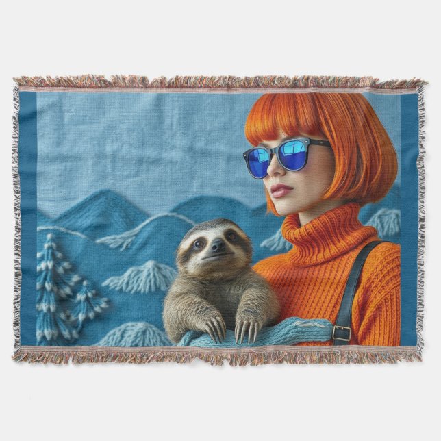 Couverture La Rousse et le paresseux (Devant)