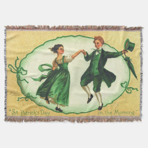Couverture "La Saint-Patrick au matin." Carte ancienne