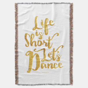 Couverture La vie est courte Danse
